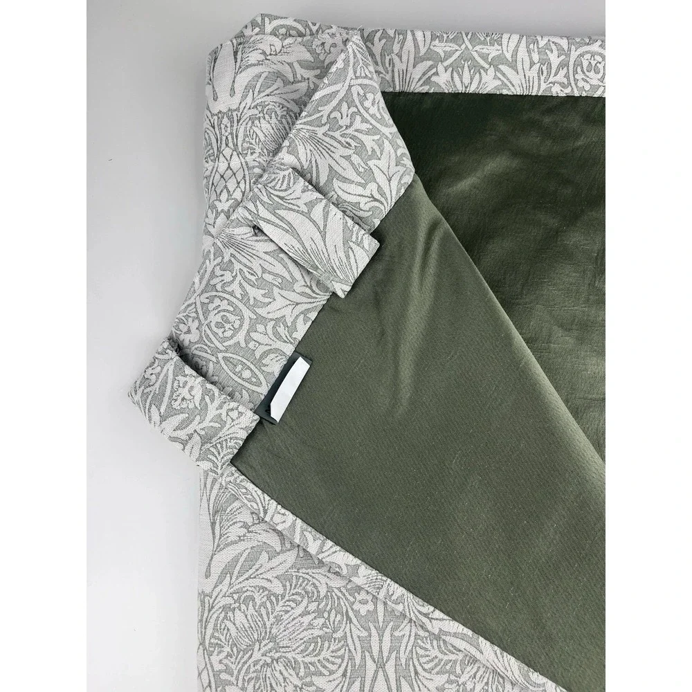 William Morris & Co SNAKESHEAD Window Curtain Sage GREEN 36 x 96